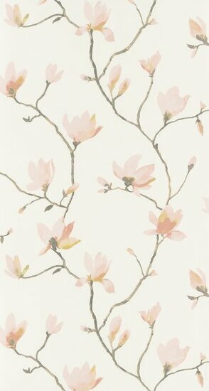 Casadeco Gardens GADN82364212 - Roze / Wit Behang