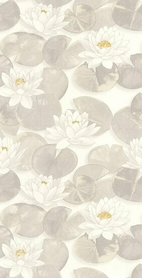 Casadeco Gardens GADN87630122 - Wit Behang