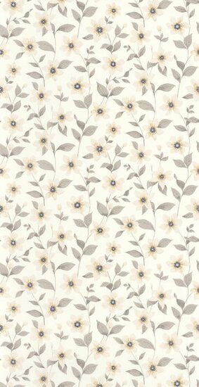 Casadeco Gardens GADN87641165 - Beige / Wit Behang