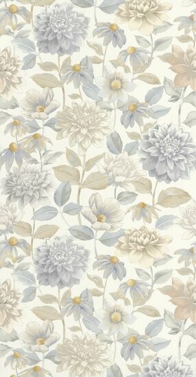 Casadeco Gardens GADN87661834 - Beige / Wit Behang