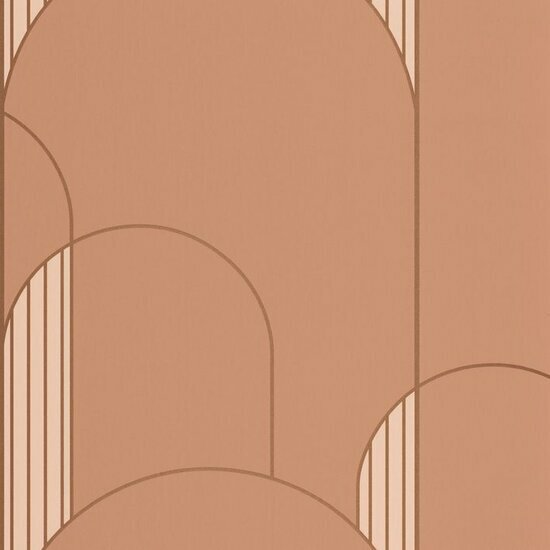 Caselio Labyrinth LBY102114044 - Roze Behang