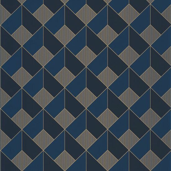 Caselio Only Blue ONB100126328 - Blauw Behang