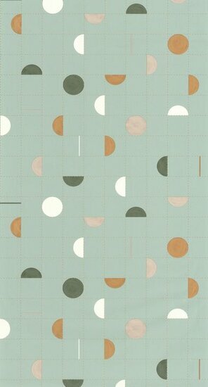 Caselio Around ARN102867062 - Groen Behang
