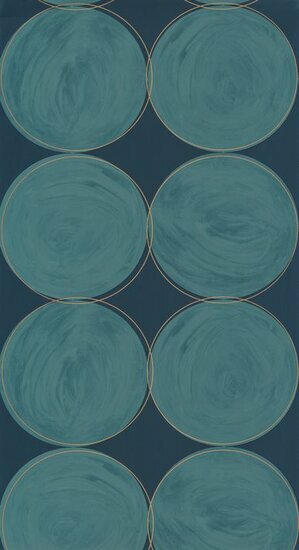Caselio Around ARN102886126 - Blauw Behang