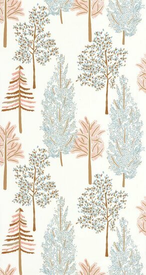 Caselio La Foret FRT102956023 - Wit Behang