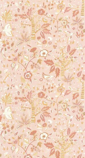 Caselio Boheme BOM103154025 - Roze Behang