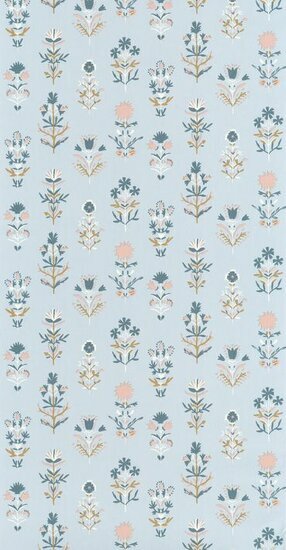 Caselio Boheme BOM103176355 - Blauw Behang