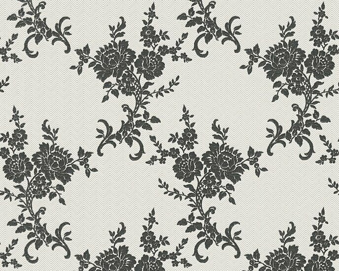 AS Creation Belle Epoque 1102-20 - Wit / Creme Behang
