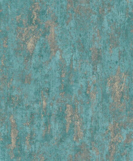 Dutch Wall Decor Daphne CC100618 Blauw / Groen Behang