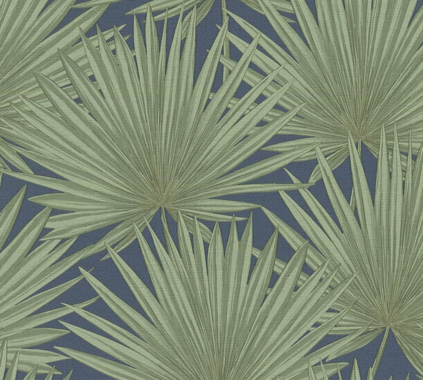 AS Creation Antigua 39090-5 - 390905 Groen / Blauw Behang