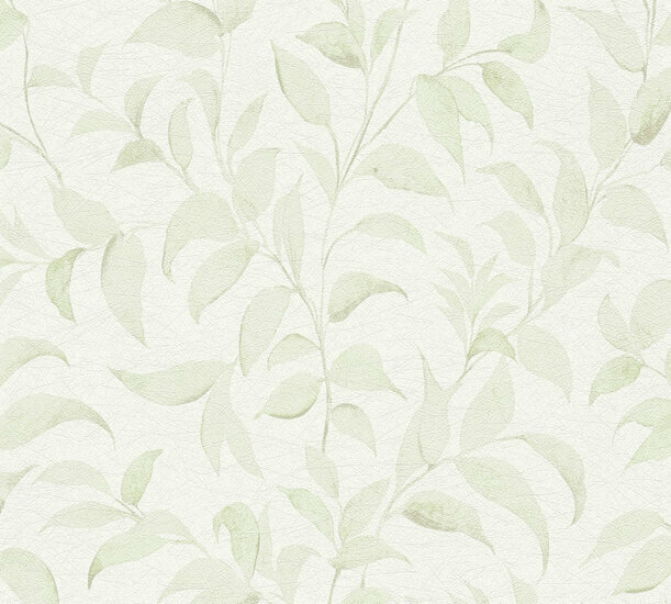 AS Creation Profitex 2022 38962-4 - 389624 Wit / Groen Behang