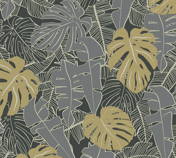 AS Creation House of Turnowsky 38905-1 - 389051 Zwart / Goud Behang