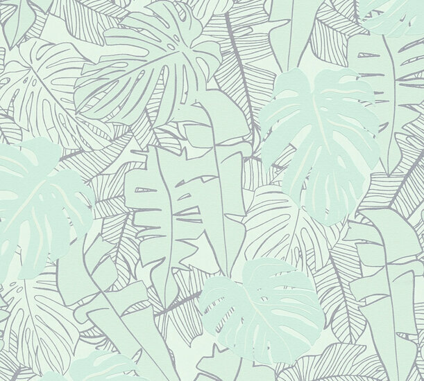 AS Creation House of Turnowsky 38905-4 - 389054 Blauw / Groen Behang