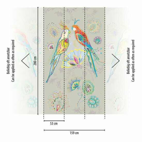 AS Creation House of Turnowsky 38911-2 - 389112 Beige / Bont Behang