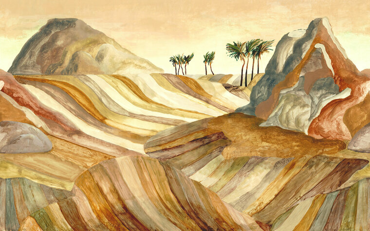 Arte Kharga ZERZURA - PANORAMIQUE 74060 Behang