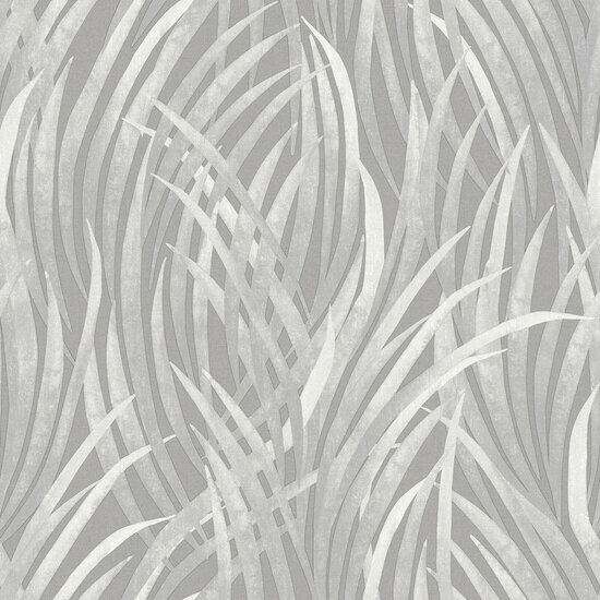 Dutch Wallcoverings Botanique M645-09 / M64509 grijs Behang