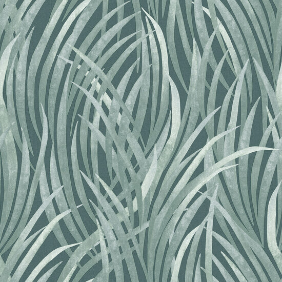Dutch Wallcoverings Botanique M645-14 / M64514 groen Behang