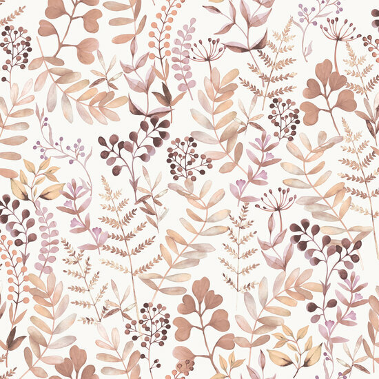 Dutch Wallcoverings Botanique M685-03 / M68503 - roze Behang