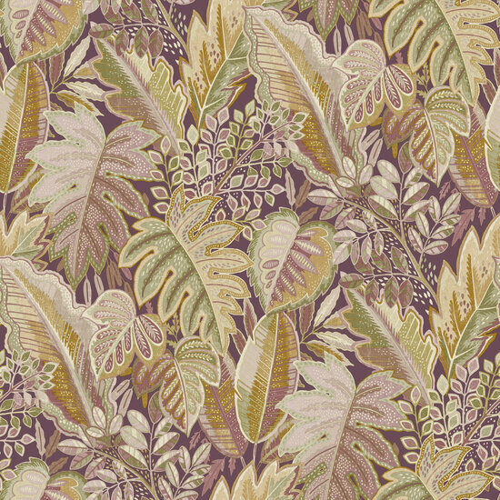 Dutch Wallcoverings Ciara A58401 paars - roze Behang