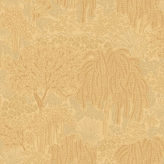 Noordwand Allure AL26262 Geel - Metallic Behang