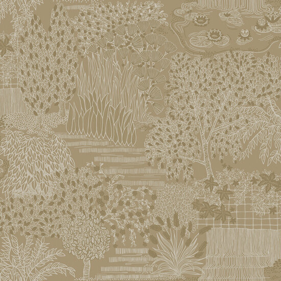 Dutch First Class Khalili 65962 Goud Behang