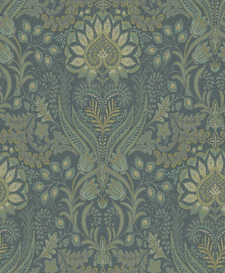 Dutch First Class Khalili 99411 Blauw Behang