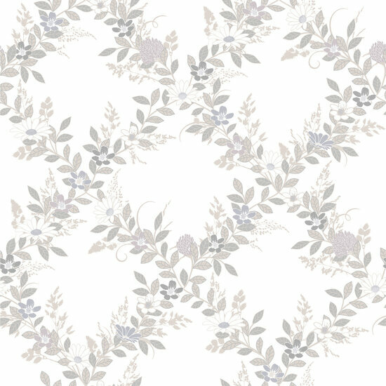 Dutch First Class Midbec Ortagard Wit/beige FC92108 Behang