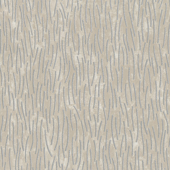 Dutch First Class Memento Beige/zilver FC32007 Behang