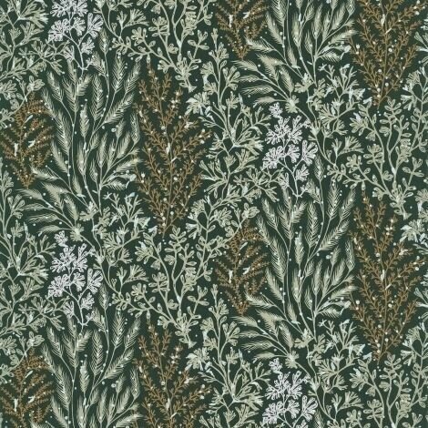 Casamance Blossom 74350324 - Groen Behang