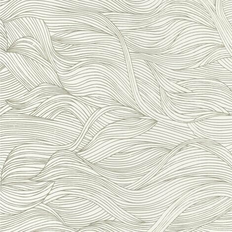 Casamance Blossom 74360110 - Wit Behang