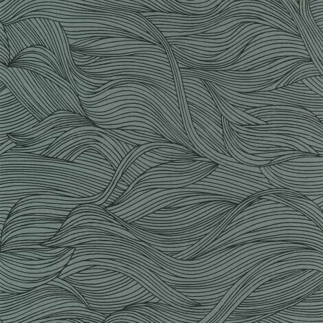 Casamance Blossom 74360416 - Groen Behang