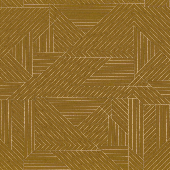 Casamance Delta 74621936 - Geel Behang
