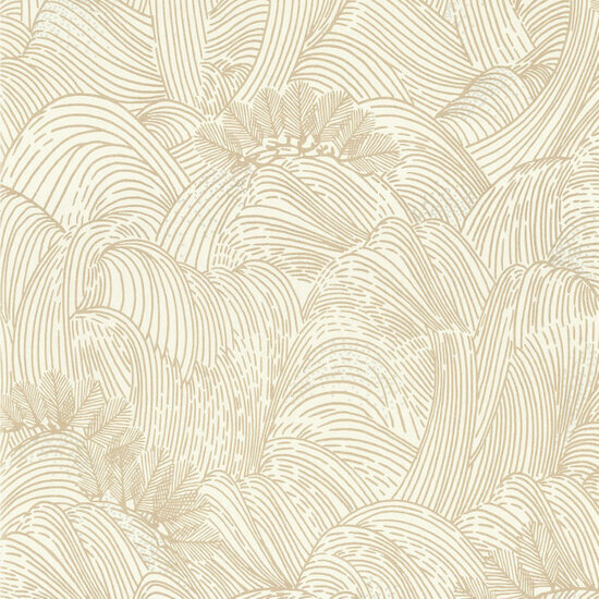 Casamance L&#039;&Icirc;le Aux Oiseaux 75901936 - Wit Behang
