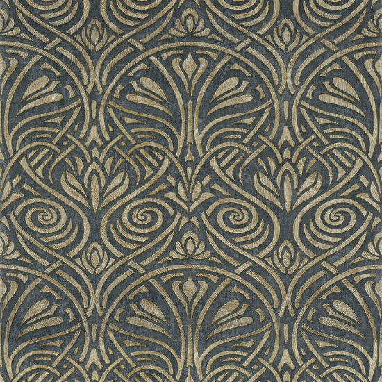Casamance Mansour 74410426 - Beige Behang