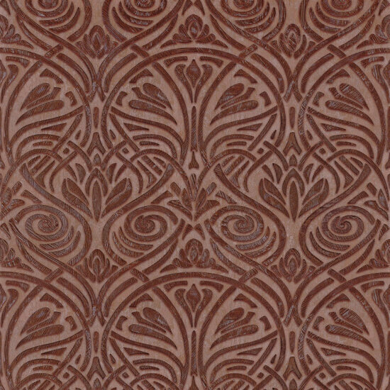 Casamance Mansour 74410528 - Rood Behang