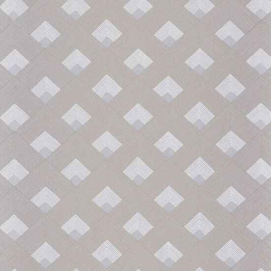 Casamance Misura 74470722 - Wit / Grijs Behang