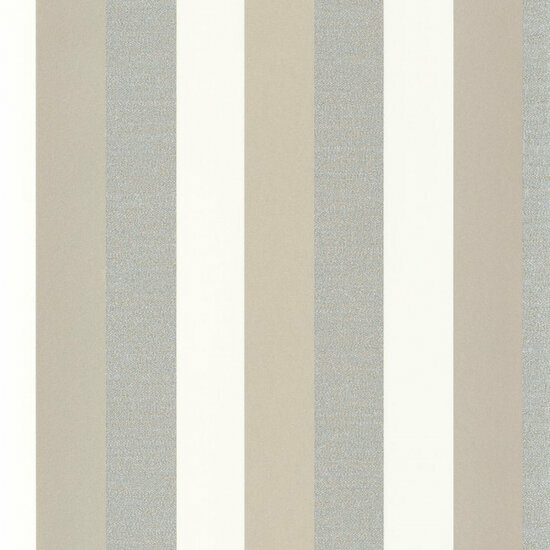 Casamance Misura 74491640 - Groen / Wit Behang