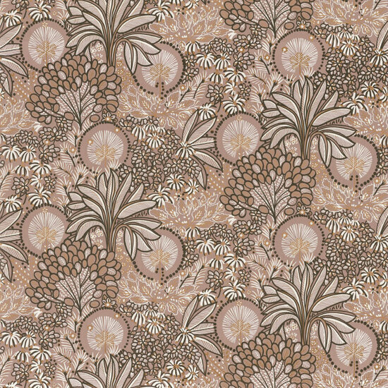 Casamance Nuit D&#039;Orient 75390814 - Roze Behang