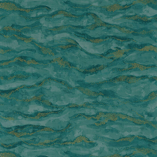 Casamance Nuit D&#039;Orient 75401834 - Groen Behang