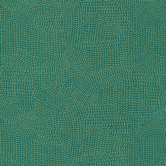 Casamance Printemps Viennois 74790924 - Groen Behang