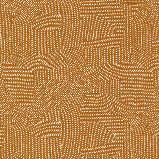 Casamance Printemps Viennois 74791026 - Roze / Oranje Behang