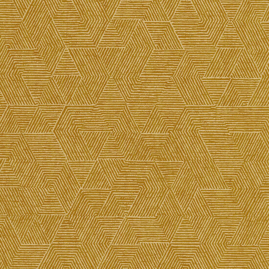 Casamance Printemps Viennois 74812054 - Geel Behang