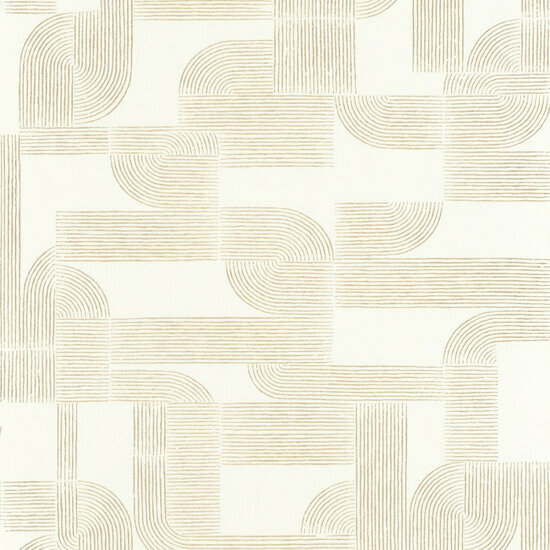 Casamance Square Jasmin 75701222 - Wit Behang