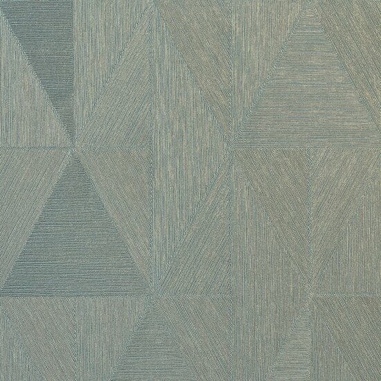 Casamance M&eacute;tal 75770814 - Blauw Behang