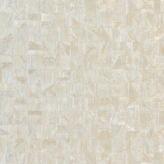 Casamance M&eacute;tal B74400140 - Grijs Behang