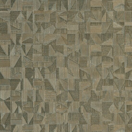 Casamance M&eacute;tal B74401058 - Groen Behang