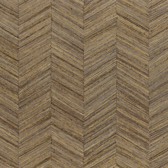 Casamance Textures V&eacute;g&eacute;tal 75371018 - Bruin Behang