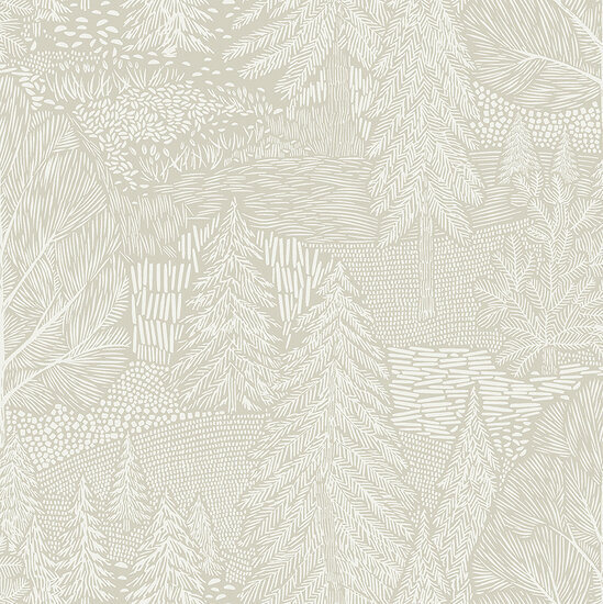 Borstapeter Woodland 4703 Behang