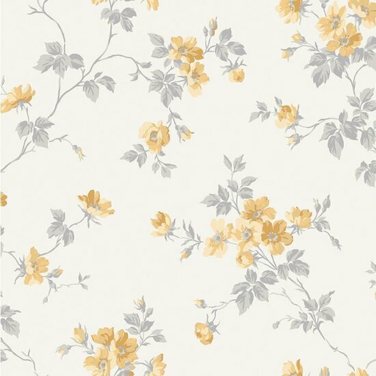 Dutch Wall Decor Hav &amp; Land 387-05 Geel Behang
