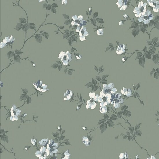 Dutch Wall Decor Hav &amp; Land 387-07 Groen Behang